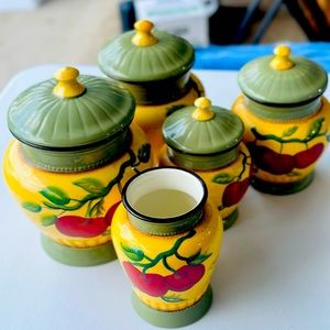 Ceramic Kitchen accessories set